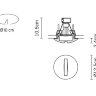 Встраиваемый светильник Fabbian D27F0300