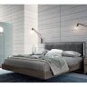 Кровать Camelgroup Maia 180x200, ткань MIRAGLIO COL. 205 FUMO