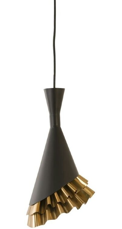 Люстра Phillips Collection Ruffle Pendant Black