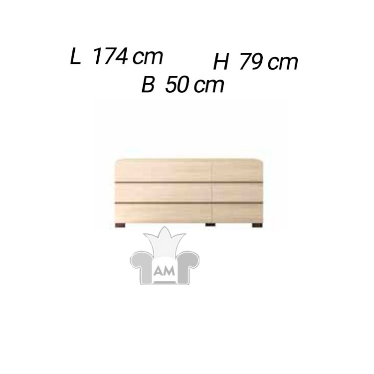 Комод Status Perla PLBWLCM01