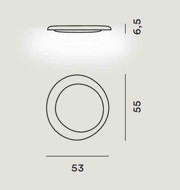 Настенный/Потолочный светильник Foscarini Bahia mini