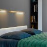 Настенный светильник CVL Luminaires LINK Double reading 61 Satin brass