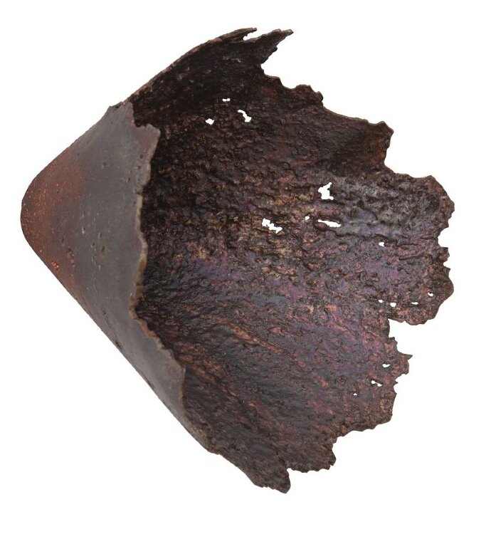 Настенный декор Phillips Collection Splash Jagged Bowl Wall Art Copper