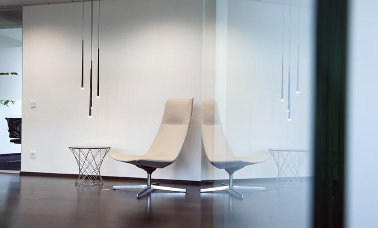 Подвесной светильник Vibia Slim 0917 Black carbon