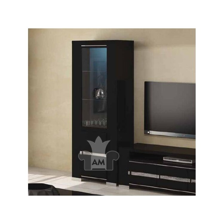 Витрина 1-дверная Status Armonia Black