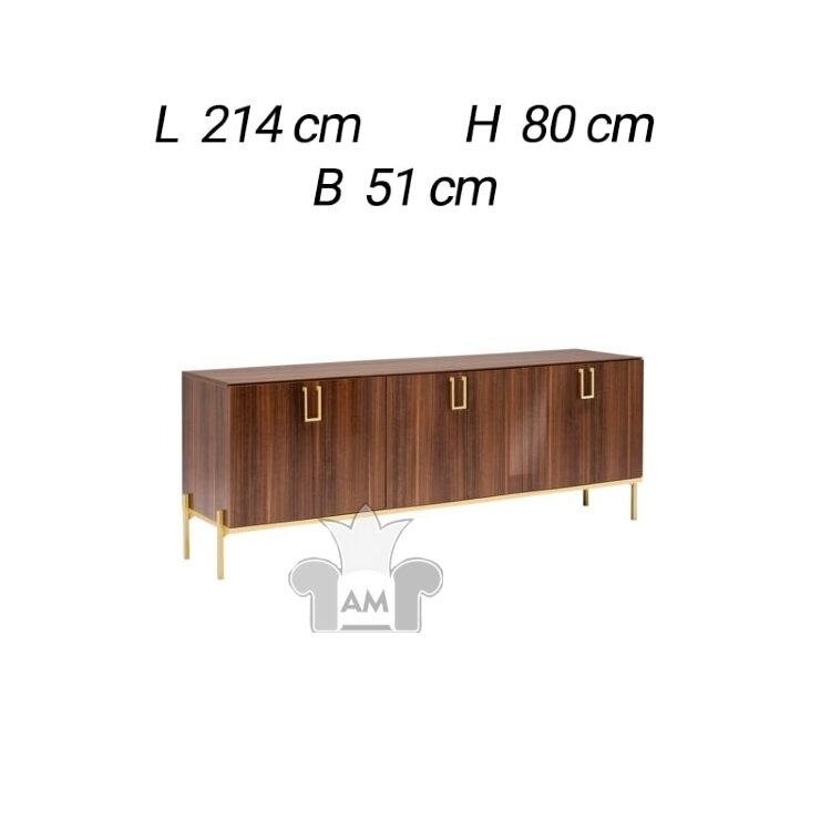 Буфет-прилавок 3-дверный Alf Group Mid Century KJDT611