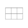 Шкаф 6-дверный Alf Group Corso Como, PJCM0017