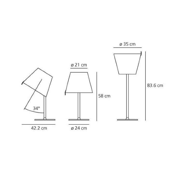 Настольная лампа Artemide 0315020A