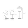 Настольная лампа Artemide 0315020A Настольная лампа Artemide 0315020A