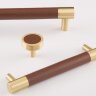 Ручка-скоба Rejuvenation Kennaston L.12.7cm Satin Brass