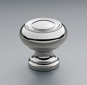 Ручка-кнопка Restoration Hardware Hanson d.2.5 Polished Chrome