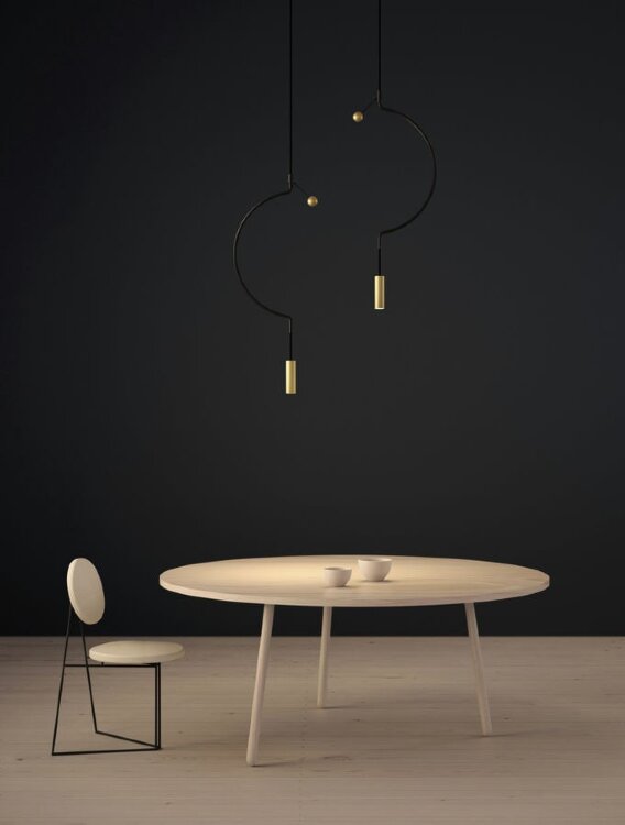 Подвесной светильник Axo Light Liaison P1 black/gold