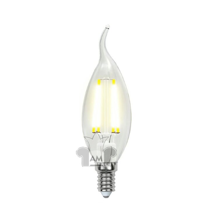 Лампа светодиодная Uniel LED-CW35-6W/WW/E14/CL PLS02WH