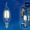 Лампа светодиодная Uniel LED-CW35-6W/WW/E14/CL PLS02WH