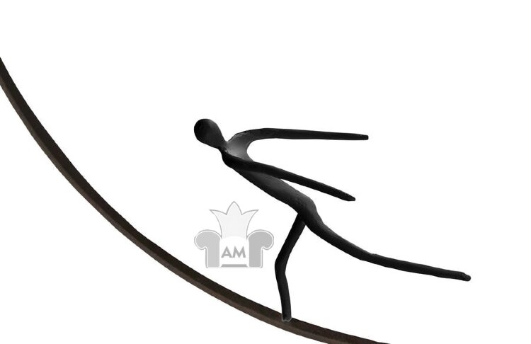 Настенный декор Phillips Collection Olympic Figure Skating Sculpture