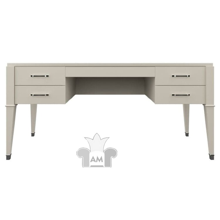 Письменный стол Salerno Fratelli Barri, Бежевый матовый, 4 ящика, FB.WD.SL.654