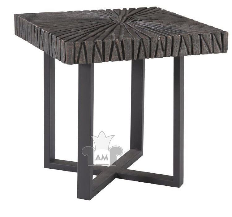 Декоративный стол Phillips Collection Chainsaw Square Side Table
