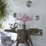 Настенный декор Phillips Collection Broken Egg Wall Art Silver, 4 шт
